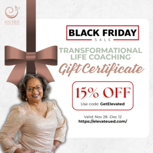 Transformational Life Coaching Experience - 15% Off Gift Certificate